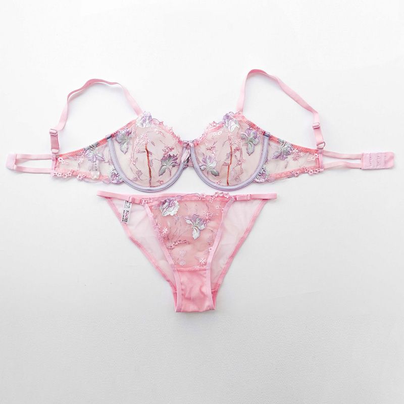 ست شورت و سوتین زنانه نوشه پوش مدل توری بدن نما کد 88902 - - 6