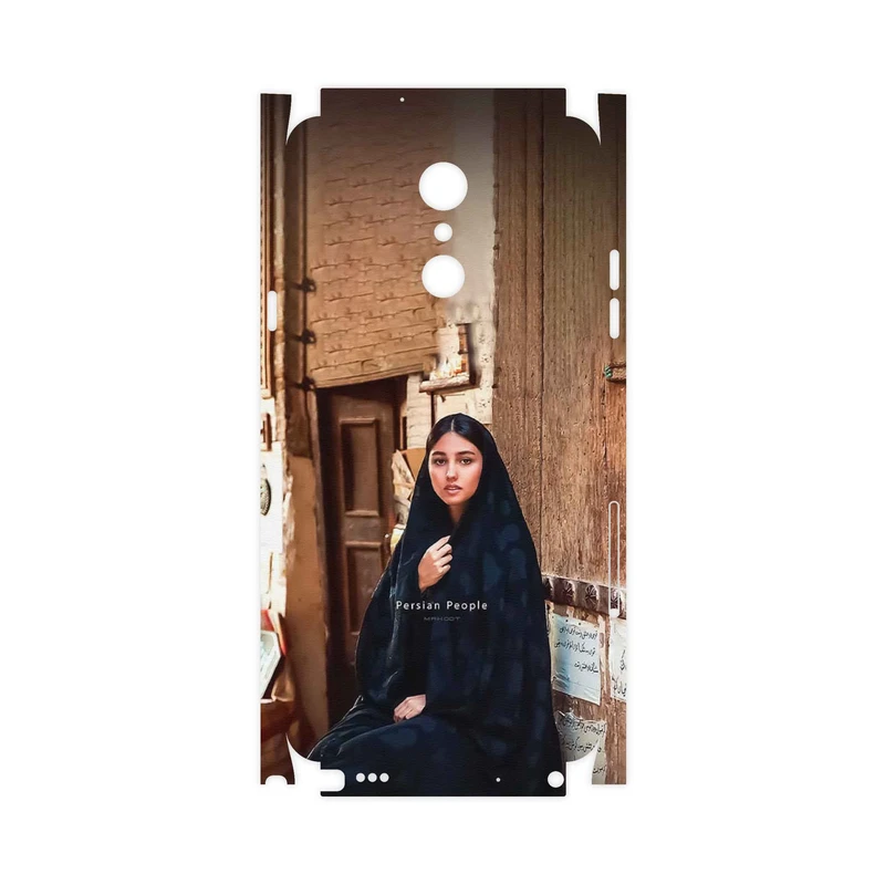 برچسب پوششی ماهوت مدل Portrait of an Iranian Woman-FullSkin مناسب برای گوشی موبایل ال جی Q Stylus