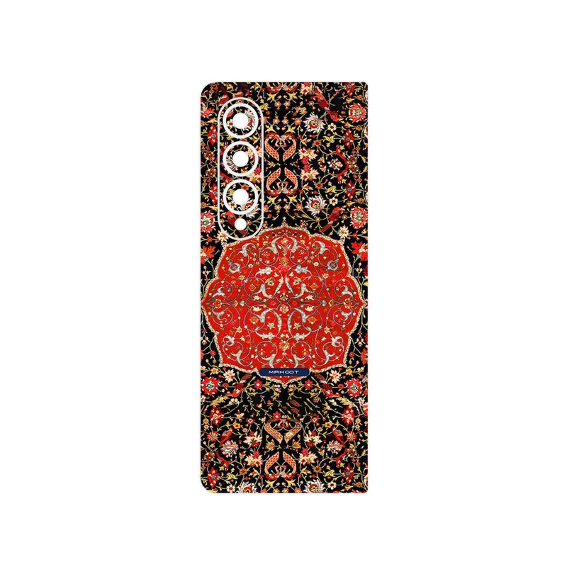 برچسب پوششی ماهوت مدل Persian_Carpet_Red مناسب برای گوشی موبایل سامسونگ Galaxy Z Fold4