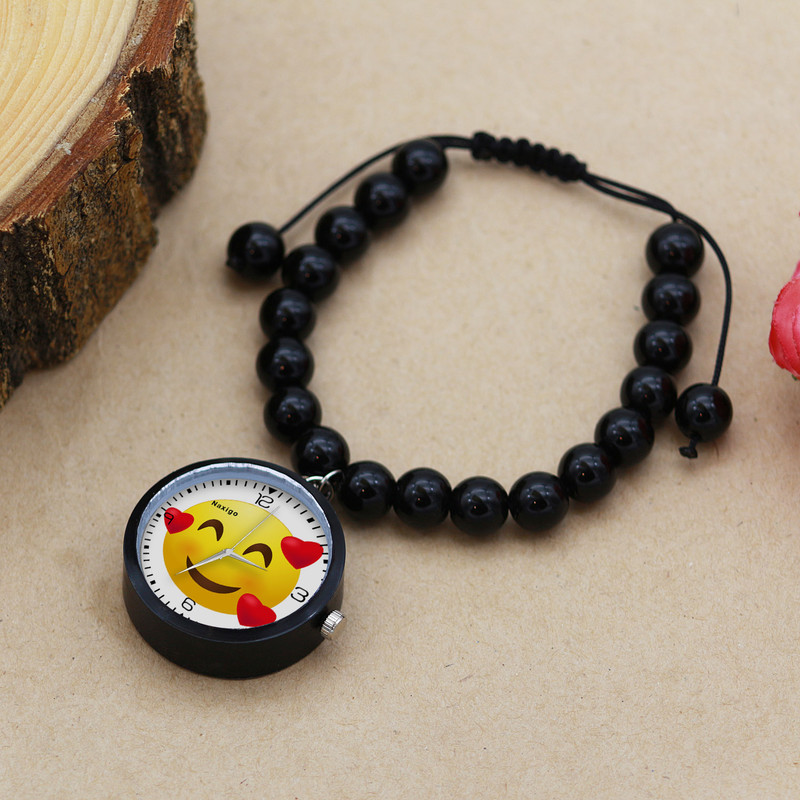 ساعت مچی عقربه ای ناکسیگو مدل ایموجی کد BF12979