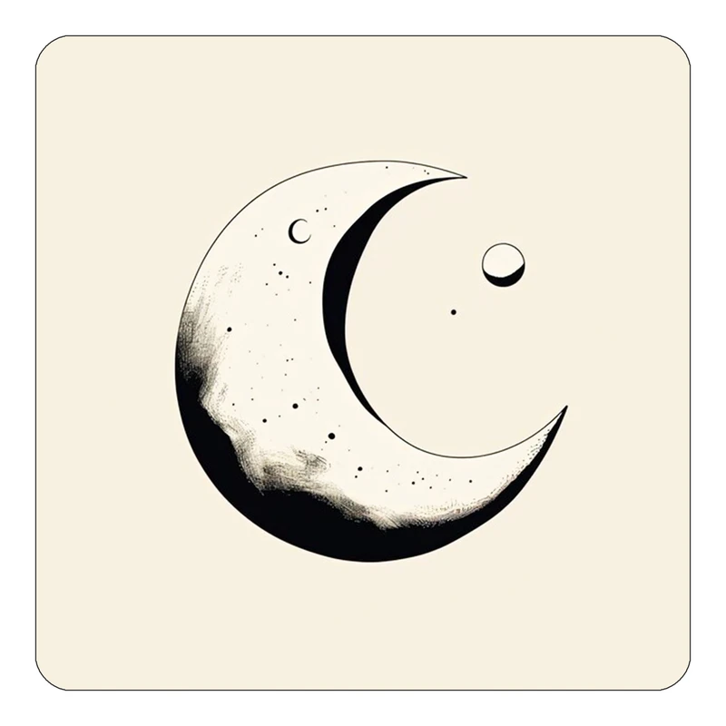 مگنت کاکتی طرح ماه و ستاره مدل mp52639