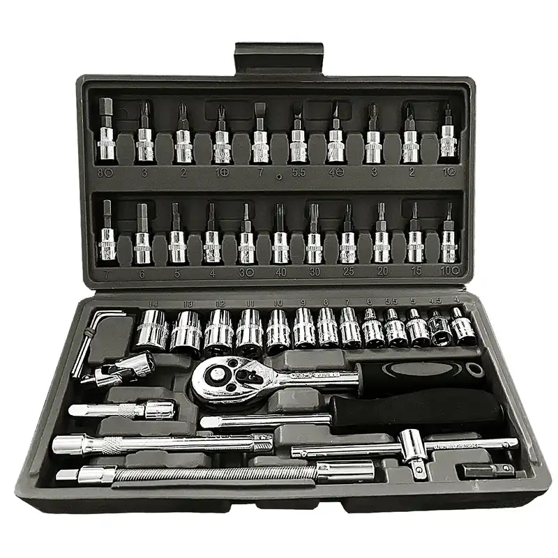 مجموعه 46 عددی آچار و سری بکس ایکس راین کد XRN-049