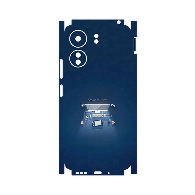 برچسب پوششی ماهوت مدل Programming 3-FullSkin مناسب برای گوشی موبایل شیائومی Poco C65