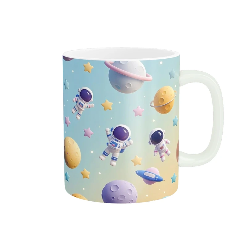 ماگ پاد آفرین طرح فضانورد کد 3979