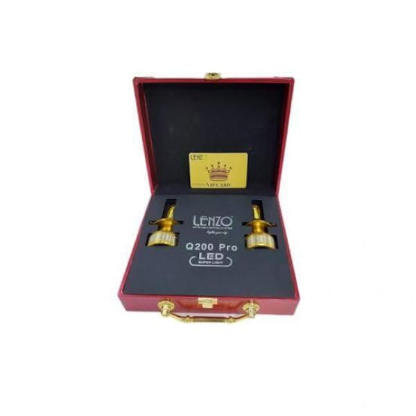 لامپ هدلایت خودرو لنزو مدل Q200 proپایه H7 بسته دو عددی