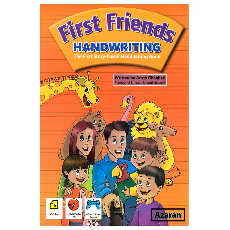 کتاب First Friends Handwriting اثر Arash Ghanbari انتشارات آذران