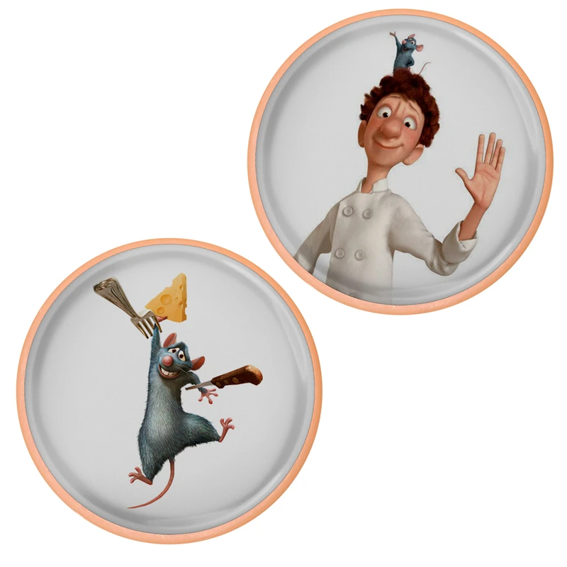 تراش مدل مخزن دار طرح انیمیشن راتاتویی موش سرآشپز کد S13092-091 بسته دو عددی