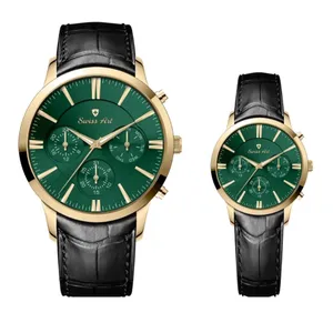 ست ساعت مچی عقربه ای زنانه و مردانه سوئیس آرت مدل 92014492014310