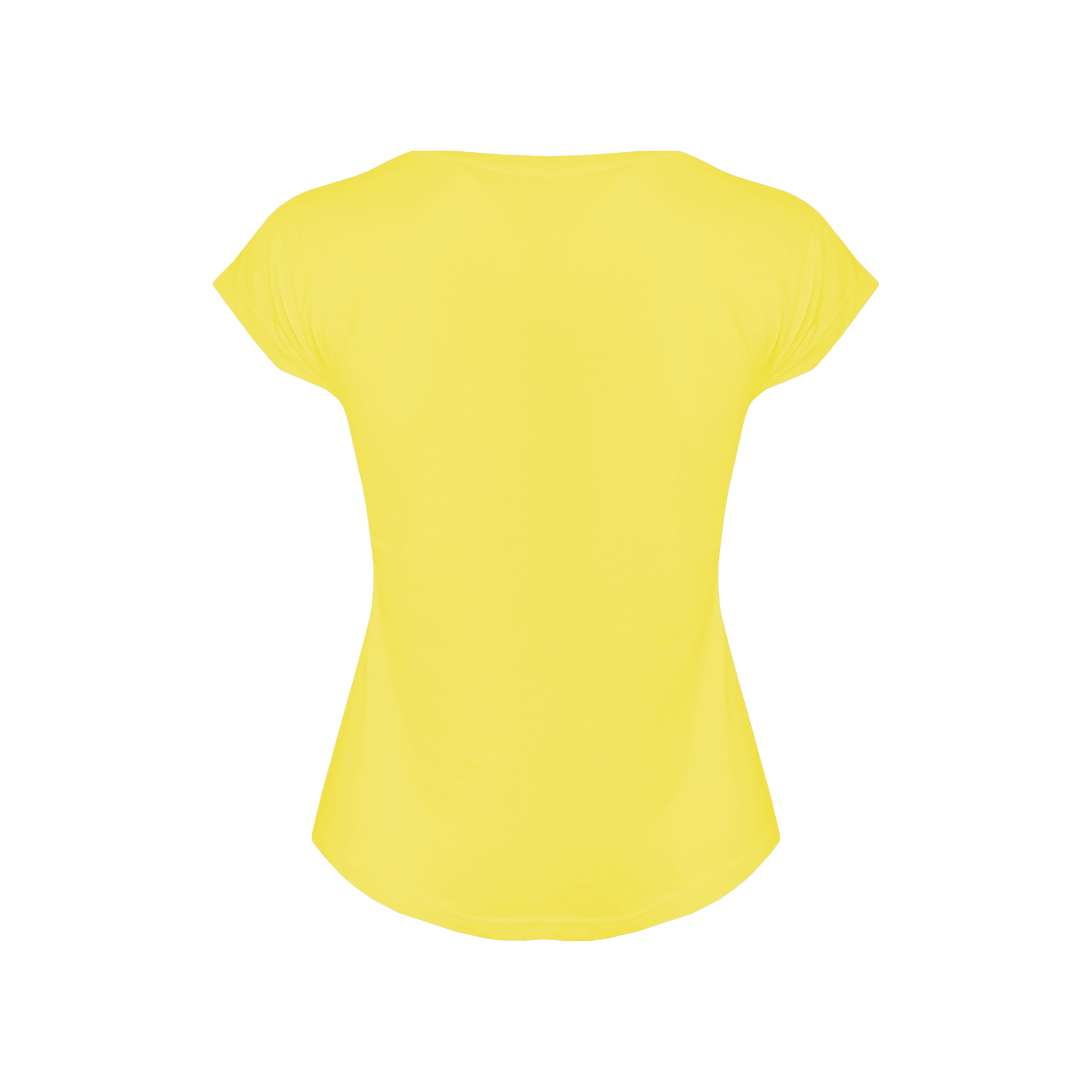 ست تی شرت و شلوارک زنانه افراتین طرح ببعی کد 6539 رنگ زرد -  - 4