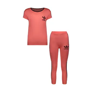 ست تی شرت و شلوار ورزشی زنانه مدل Adi-Fo