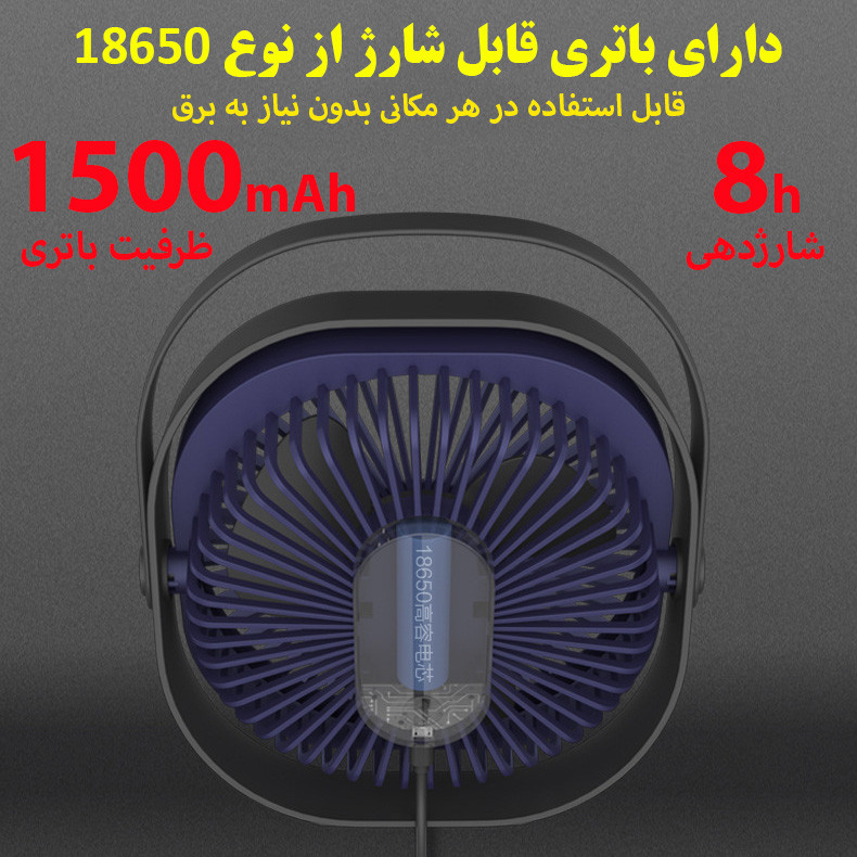 پنکه رومیزی مدل M102