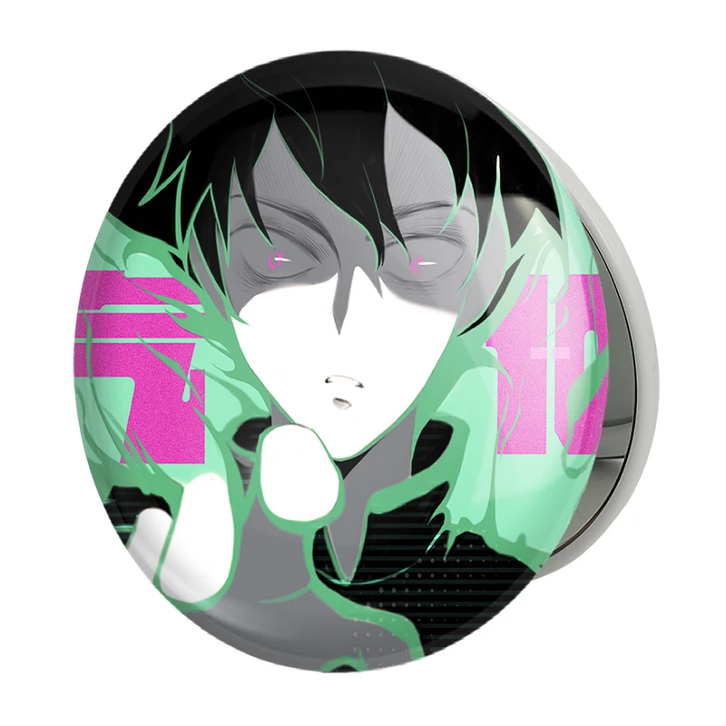 آینه جیبی خندالو طرح ریتسو انیمه موب سایکو Mob Psycho 100 مدل تاشو کد 24481 