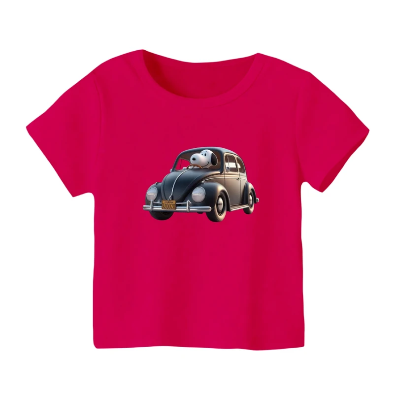 تی شرت آستین کوتاه بچگانه مدل اسنوپی کد ۱۰