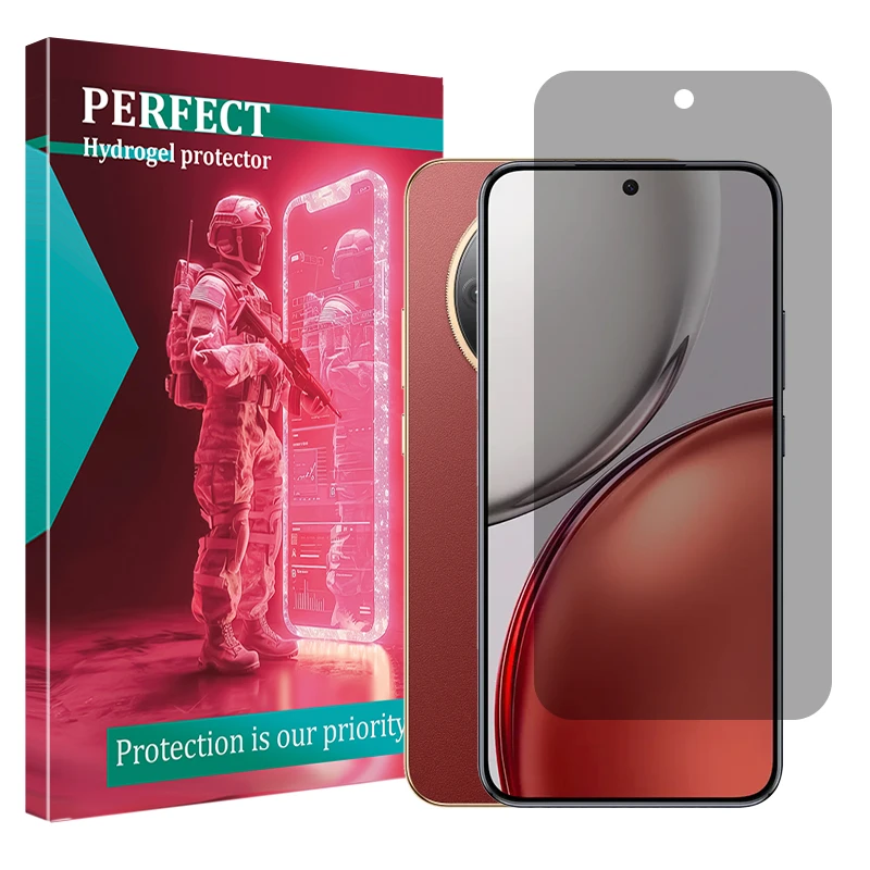 محافظ صفحه نمایش حریم شخصی پرفکت مدل Tough مناسب برای گوشی موبایل آنر X9d
