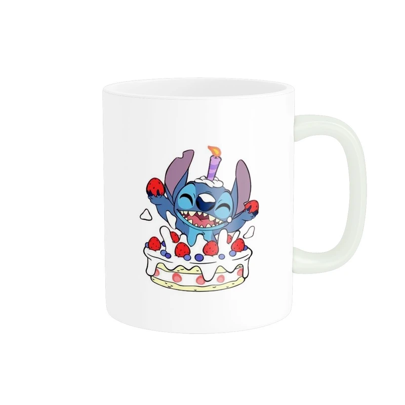 ماگ پادآفرین مدل کارتون استیچ کد 157