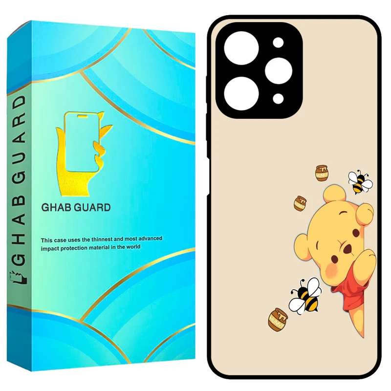 کاور قاب گارد طرح پو مدل GCHPR12 مناسب برای گوشی موبایل شیائومی Redmi 12 4G / Redmi 12 5G / Poco M6 Pro 5G