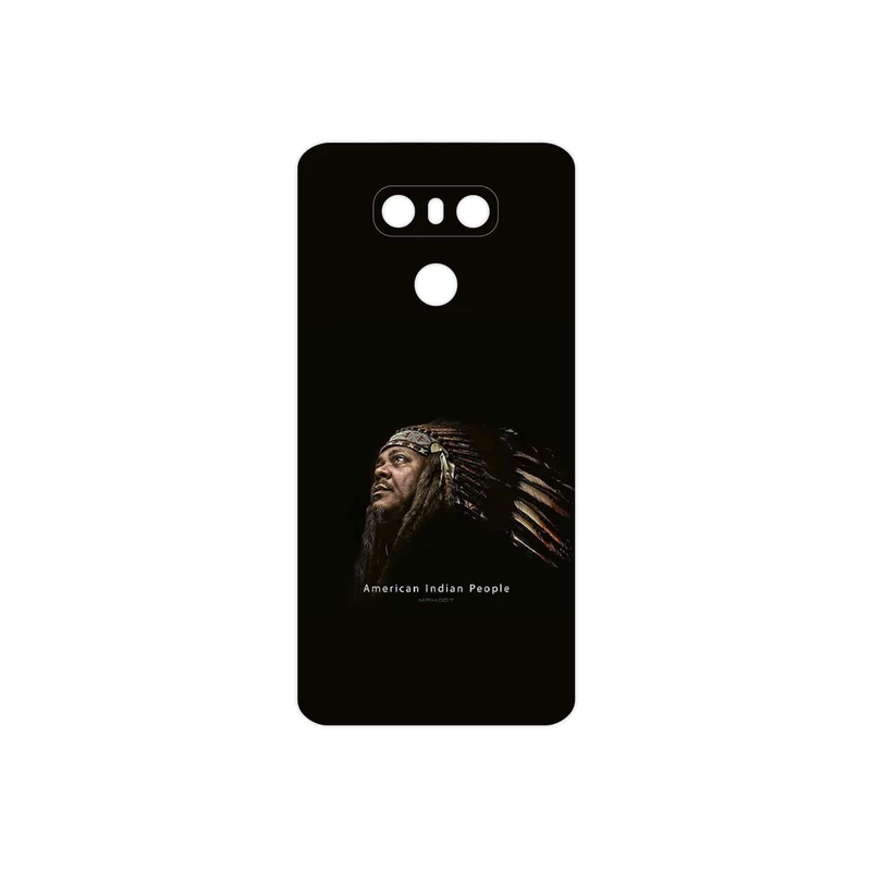 برچسب پوششی ماهوت مدل Portrait of an Indian Man مناسب برای گوشی موبایل ال جی G6