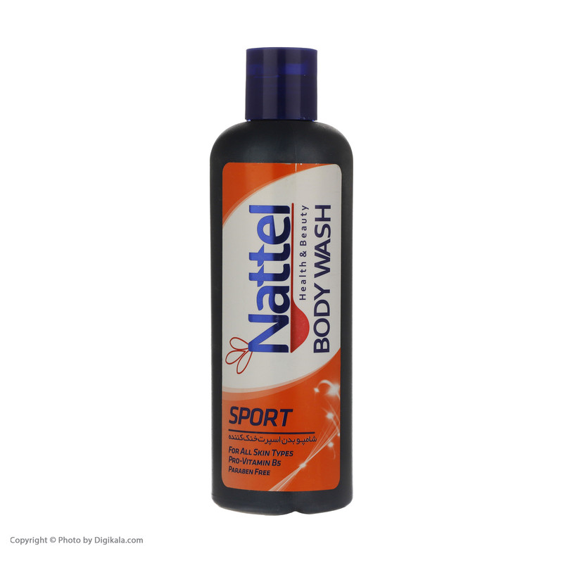 شامپو بدن خنک کننده ناتل مدل Sport Pro-Vitamin B5 مناسب برای انواع پوست وزن 400 گرم