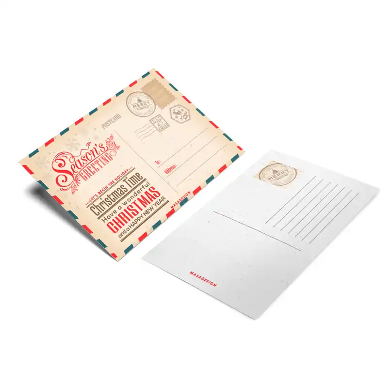 کارت پستال ماسا دیزاین مدل venus026 طرح christmas