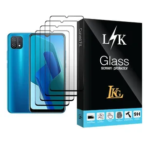 LKG LK Glass MIX004 Screen Protector For Oppo A16K Pack Of 4