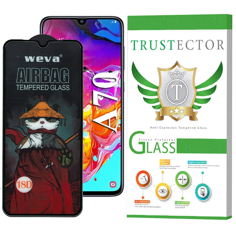 محافظ صفحه نمایش تراستکتور مدل AIRTA مناسب برای گوشی موبایل سامسونگ Galaxy A70