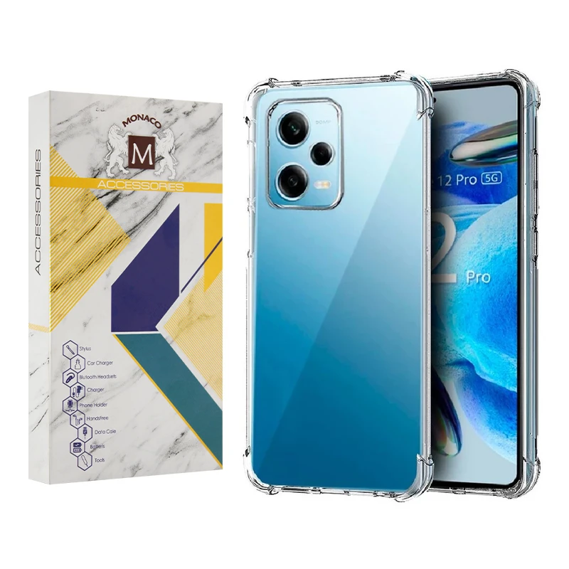 کاور موناکو مدل Limpid مناسب برای گوشی موبایل شیائومی Redmi Note 12 5G / Poco X5 