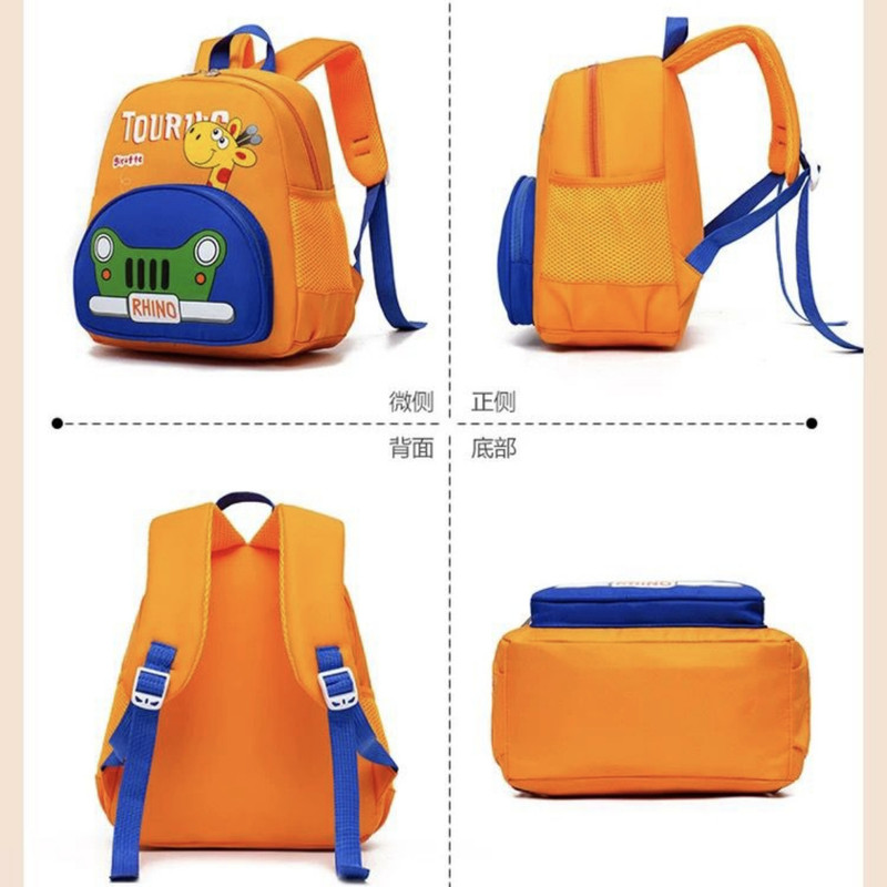 کوله پشتی مدرسه مدل مهد کودک زرافه کد 001