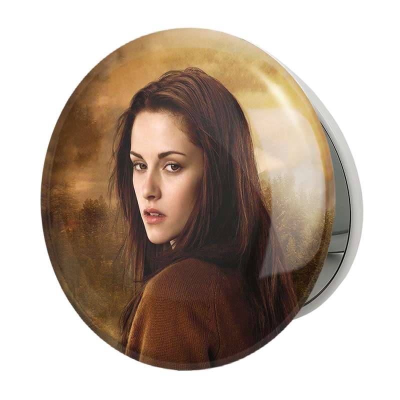آینه جیبی خندالو طرح بلا سوان گرگ و میش Twilight مدل تاشو کد 10856