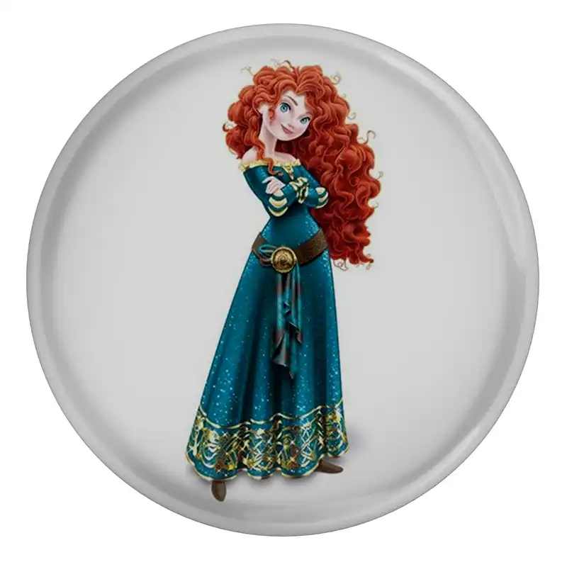 مگنت مدل S13214 طرح کارتون دختر پرنسس مریدا دلیر