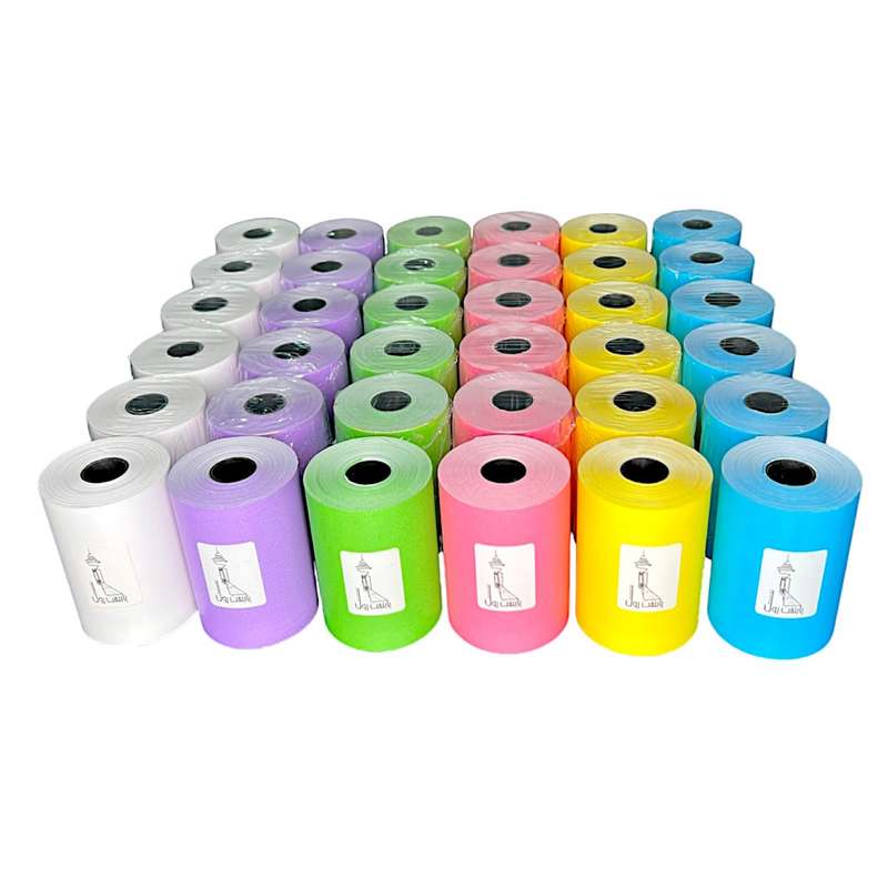 کاغذ پرینتر حرارتی پایتخت رول مدل Mix80mm بسته 30 عددی کاغذ پرینتر حرارتی پایتخت رول مدل Mix80mm بسته 30 عددی