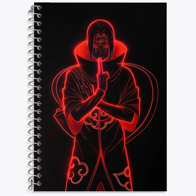 دفتر نت موسیقی 50 برگ خندالو طرح انیمه ناروتو (Naruto) کد N3609