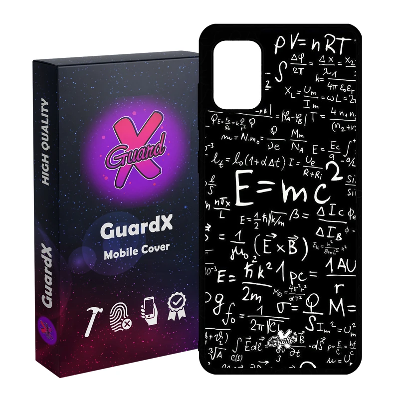 کاور گارد ایکس طرح فیزیک مدل Glass10085 مناسب برای گوشی موبایل سامسونگ Galaxy A71