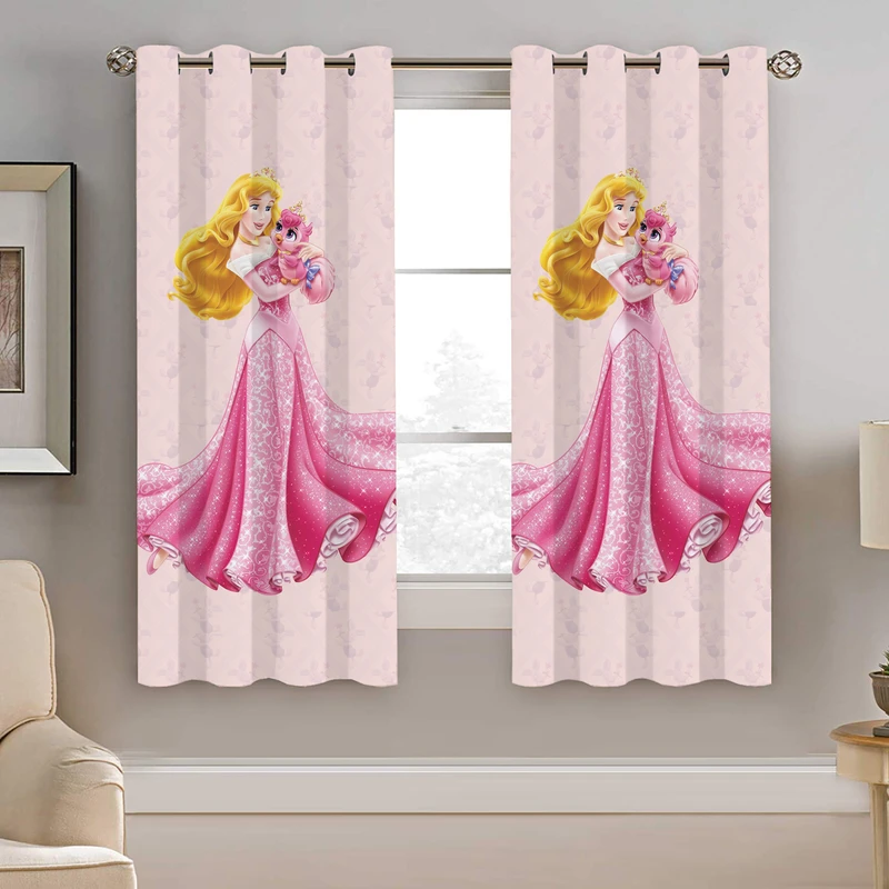 پرده نیروانا طرح دختر کودک مدل هازان کد 8555 سایز 140×200 سانتی متر