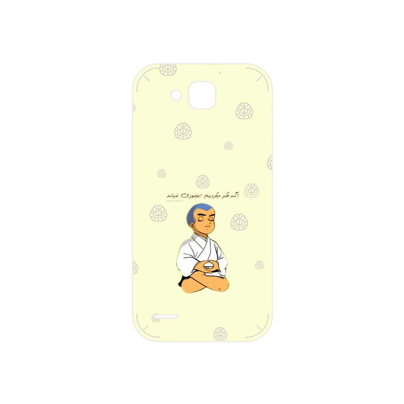 برچسب پوششی ماهوت مدل Ikkyu-san مناسب برای گوشی موبایل هوآوی Ascend G750