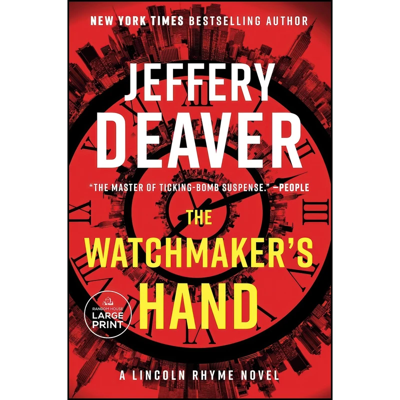 کتاب The Watchmakers Hand  اثر Jeffery Deaver انتشارات Random House Large Print