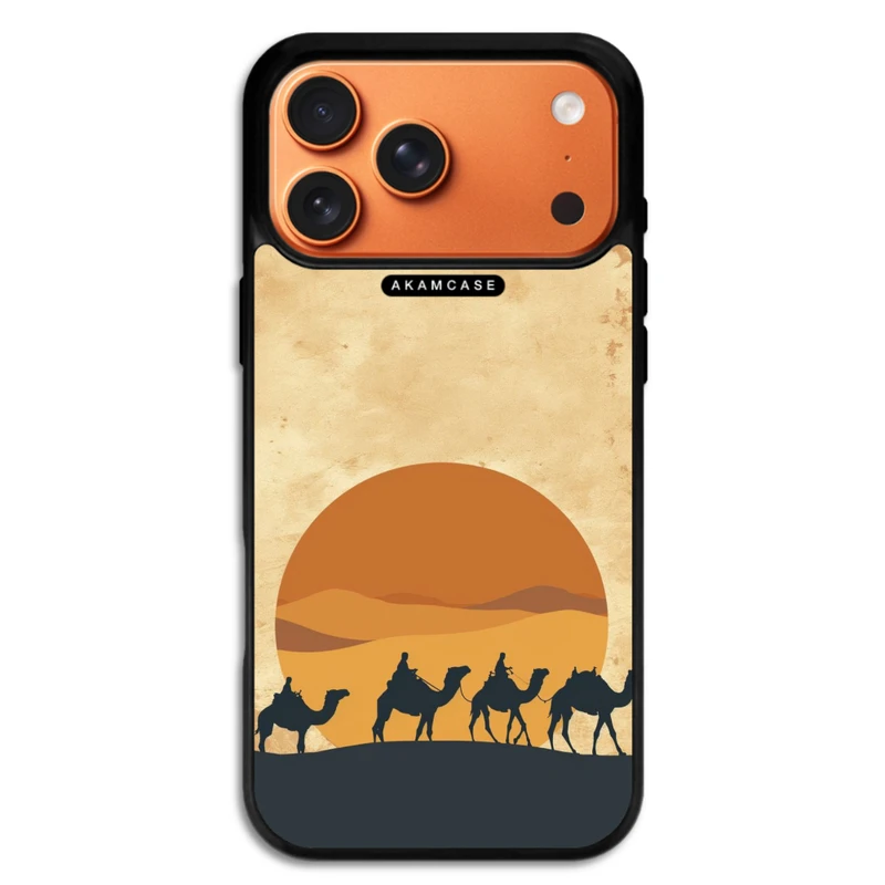کاور آکام مدل AMC-WA17PROMAX-DESERT-14 مناسب برای گوشی موبایل اپل iPhone 17 Pro Max