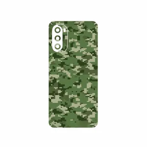 MAHOOT Army_Green_Pixel Cover Sticker for Motorola Moto G52
