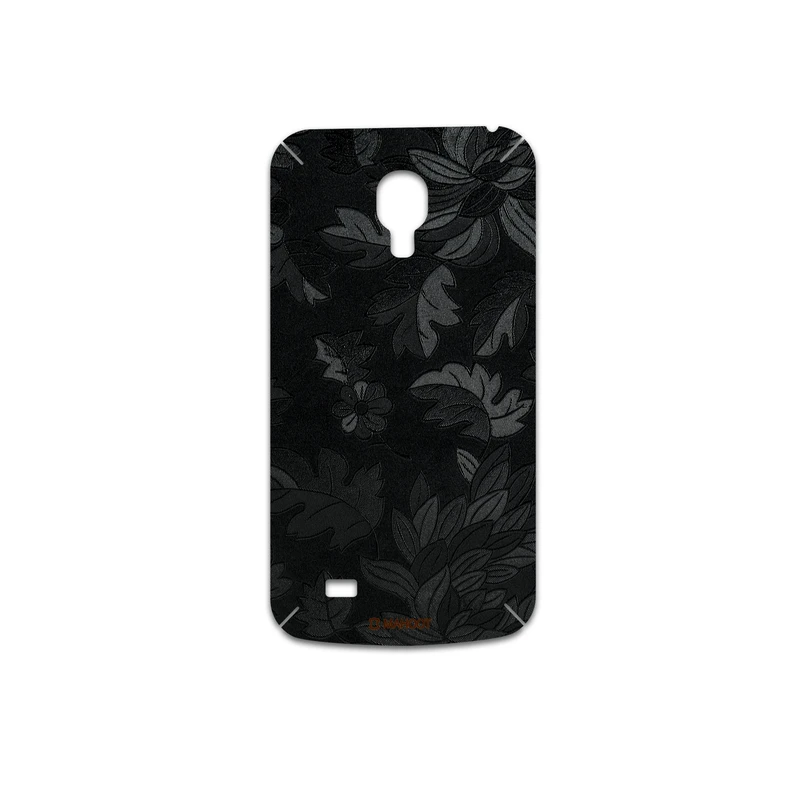 برچسب پوششی ماهوت مدل Black-Wildflower مناسب برای گوشی موبایل سامسونگ Galaxy S4 mini