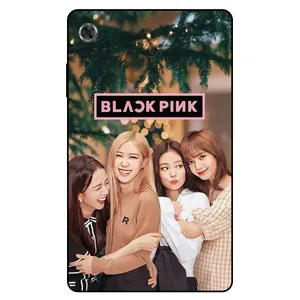 کاور مگافون طرح بلک پینک مدل 8253 مناسب برای تبلت لنوو Tab M7 2019