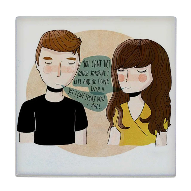 زیر لیوانی طرح عشاق کد    4046441_2522