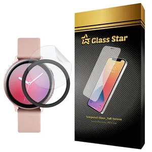 محافظ صفحه نمایش گلس استار مدل PMA-TPU مناسب برای ساعت هوشمند سامسونگ Galaxy Watch Active 2 40 mm به همراه برچسب محافظ صفحه نمایش
