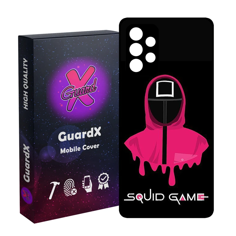 کاور گارد ایکس طرح بازی مرکب مدل Glass10404 مناسب برای گوشی موبایل سامسونگ Galaxy A52