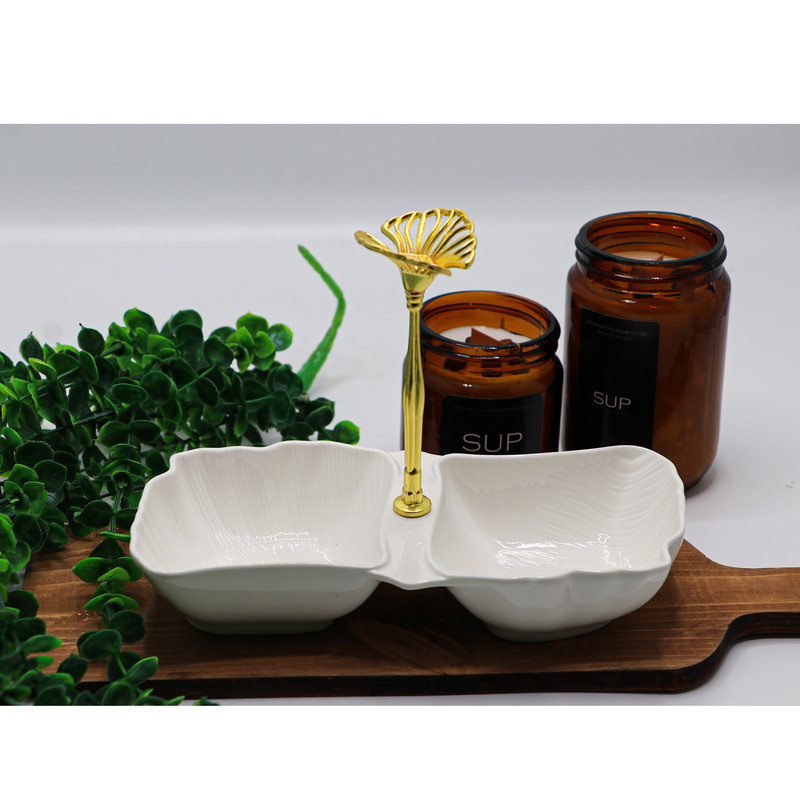 اردوخوری بی.وی.کی مدل 2 خانه طرح پروانه  کد 678122
