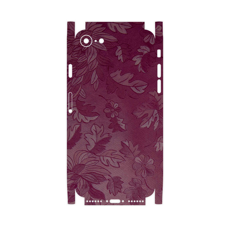برچسب پوششی ماهوت مدل Red-Wildflower-FullSkin مناسب برای گوشی موبایل اپل iPhone SE 2022
