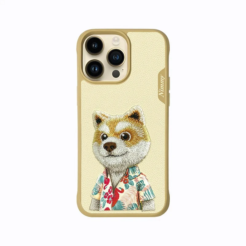 کاور نیمی مدل گرگ هاوایی مناسب برای گوشی موبایل اپل iPhone 15 Pro