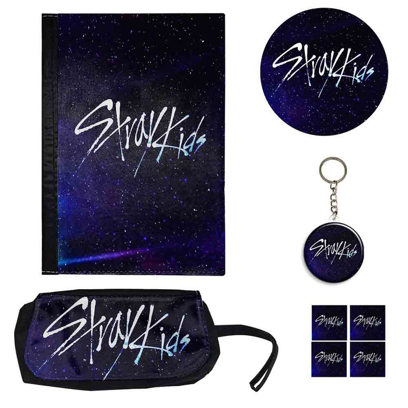 ست لوازم التحریر طرح استری کیدز کد 1 بسته 8 عددی