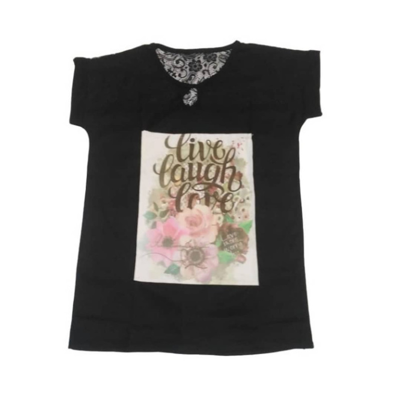 تی شرت آستین کوتاه زنانه مدل 2102