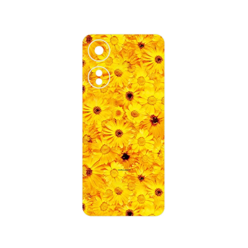 برچسب پوششی ماهوت مدل Yellow_Flower مناسب برای گوشی موبایل آنر X5 Plus