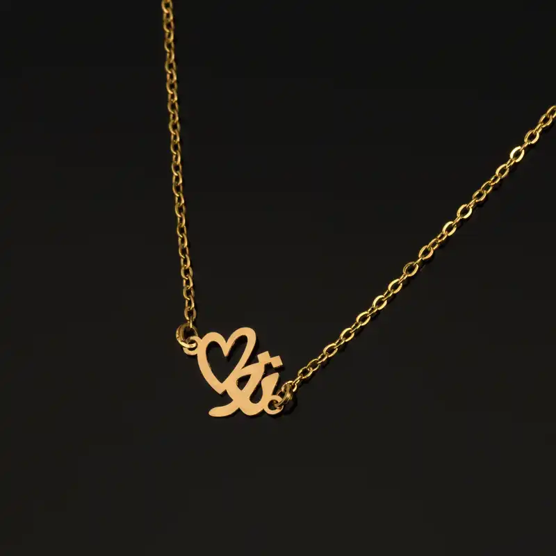 گردنبند طلا 18 عیار زنانه مدل sba17