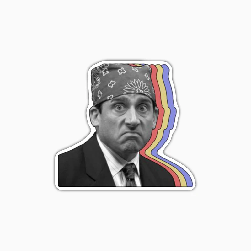 استیکر لپ تاپ و موبایل بووم طرح Office مدل Mike کد LB55